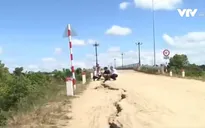 Đăk Lăk: Cầu vừa đưa vào sử dụng đã hư hỏng