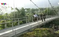 Người dân Lai Châu phấn khởi khi cầu treo Chu Va 6 đưa vào sử dụng