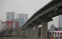Hoàn tất phần hạ tầng cơ bản tuyến đường sắt trên cao Cát Linh – Hà Đông