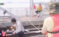 Bắt đầu tiến hành trục vớt cầu Ghềnh ở Đồng Nai