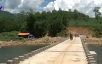 Quảng Ngãi: Hơn 1.000 người dân xã Sơn Bao sẽ không phải đu dây vượt sông