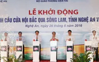 Khởi động công trình cầu Cửa Hội