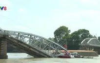 Cầu Ghềnh sập, nhiều chuyến tàu phải tạm ngừng từ 23/3