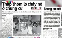 Thấp thỏm lo cháy nổ chung cư