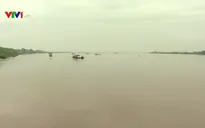Thái Bình tích cực tìm kiếm nạn nhân mất tích sau vụ chìm tàu trên sông Hồng
