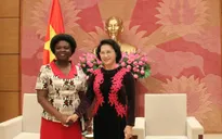 Chủ tịch Quốc hội tiếp Phó Chủ tịch Ngân hàng Thế giới