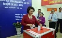 Chủ tịch Quốc hội Nguyễn Thị Kim Ngân bầu cử tại quận Ba Đình