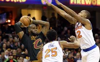 Cleveland Cavaliers chiến thắng trong trận mở màn của giải NBA