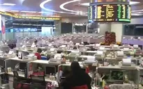 Chứng khoán Trung Quốc đồng loạt giảm điểm mạnh