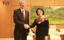 Chủ tịch Quốc hội Nguyễn Thị Kim Ngân tiếp Phó Thủ tướng Singapore