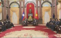Chủ tịch nước Trương Tấn Sang tiếp Phó Thủ tướng Lào Somsavat Lengsavad