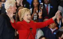 Ứng viên đảng Dân chủ Hillary Clinton chiến thắng tại bang Iowa