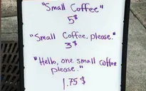 Quán cafe tính phí... theo thái độ
