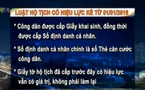 Một số điểm mới của Luật Hộ tịch cần chú ý