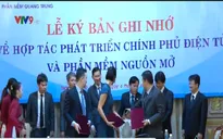 TP.HCM ký biên bản ghi nhớ hợp tác phát triển Chính phủ điện tử