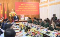 Chủ tịch nước làm việc với Bộ Tư lệnh Quân khu 5