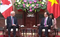 Chủ tịch nước Trần Đại Quang tiếp Bộ trưởng Ngoại giao Canada