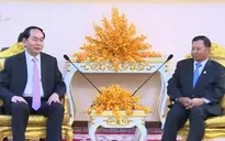 Chủ tịch nước hội kiến Chủ tịch Thượng viện Campuchia