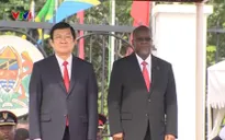 Tanzania đón Chủ tịch nước Trương Tấn Sang bằng nghi lễ cao nhất