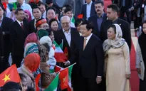Chủ tịch nước bắt đầu chuyến thăm cấp Nhà nước tới Iran
