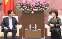 Chủ tịch Quốc hội Nguyễn Thị Kim Ngân tiếp Đại sứ Trung Quốc