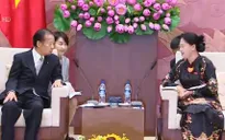 Chủ tịch Quốc hội tiếp Đoàn chủ tịch Liên minh Nghị sĩ Hữu nghị Nhật-Việt