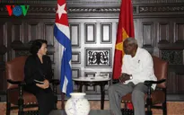 Chủ tịch Quốc hội Nguyễn Thị Kim Ngân hội kiến Chủ tịch Quốc hội Cuba