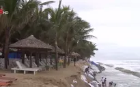 Bờ biển Cửa Đại đang dần bồi đắp trở lại