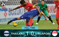 VIDEO: Singapore thua đáng tiếc ở phút chót, Thái Lan sớm giành vé vào BK