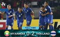 VIDEO: Dangda lập cú đúp, ĐT Thái Lan thắng dễ trên sân Myanmar