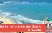 ABG 2016: 4 địa điểm tổ chức các môn thi đấu đại hội thể thao bãi biển châu Á