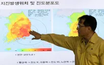 Động đất kép làm rung chuyển phía Nam Hàn Quốc