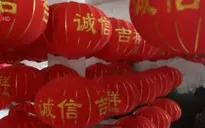 Trung Quốc: Làng nghề đèn lồng tất bật làm hàng Tết