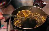 Khó quên hương vị canh chua rau sắn người Mường