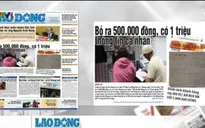 Điểm báo sáng 31/3: Bỏ ra 500.000 đồng, có 1 triệu thông tin cá nhân