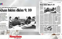 Thi THPT Quốc gia: Điểm 9 - 10 khan hiếm
