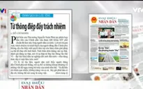 Thông điệp của Thủ tướng Nguyễn Xuân Phúc - Tâm điểm báo chí trong nước