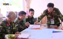Diễn tập bản đồ ứng phó thảm họa và cứu trợ nhân đạo