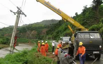 Ngành điện chủ động phòng chống bão số 1