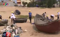 1.000 thanh niên chung tay dọn sạch biển Quảng Bình