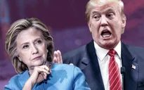 Bà Hillary Clinton bị ông Donald Trump bỏ xa