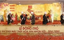 Động thổ Nhà máy thép Hoa Sen Nhơn Hội - Bình Định