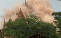 Động đất tại Myanmar: Các tòa nhà rung chuyển, 60 ngôi chùa bị phá hủy