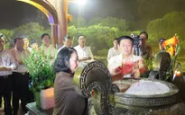 Đồng chí Trương Thị Mai làm việc tại Quảng Trị