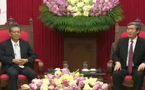 Đồng chí Đinh Thế Huynh tiếp Đại sứ Đặc mệnh toàn quyền Nhật Bản tại Việt Nam