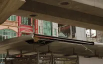 Nhà chờ xe bus "5 sao" xuống cấp trước khi đưa vào sử dụng