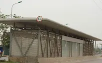 Bàn giao hệ thống nhà chờ xe bus nhanh BRT để vận hành vào cuối năm
