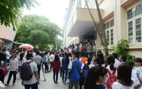 Toàn cảnh buổi thi đầu tiên của kỳ thi Đánh giá năng lực 2016