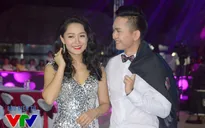 Cặp đôi MC Thu Hà – Hạnh Phúc ăn ý trong đêm bán kết Hoa hậu Biển
