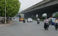 Tuyến xe bus nhanh BRT đầu tiên ở Hà Nội: Mới chỉ là xe bus ưu tiên